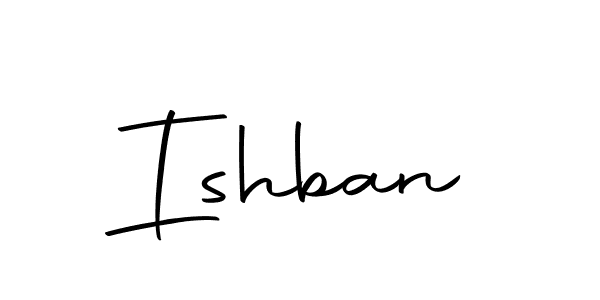 How to make Ishban name signature. Use Autography-DOLnW style for creating short signs online. This is the latest handwritten sign. Ishban signature style 10 images and pictures png