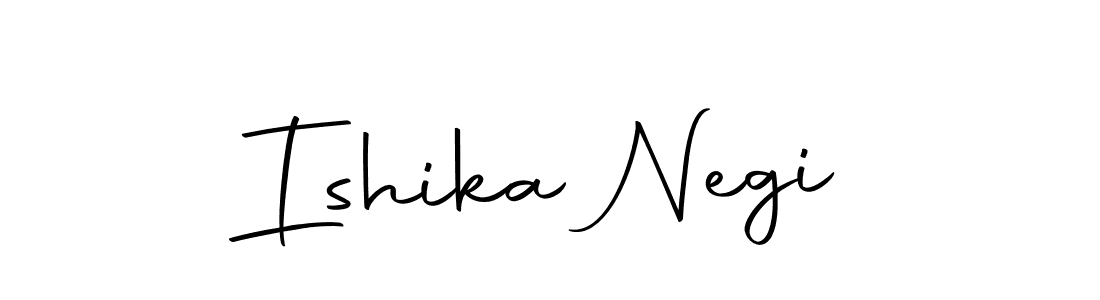 Design your own signature with our free online signature maker. With this signature software, you can create a handwritten (Autography-DOLnW) signature for name Ishika Negi. Ishika Negi signature style 10 images and pictures png