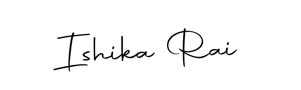 Ishika Rai stylish signature style. Best Handwritten Sign (Autography-DOLnW) for my name. Handwritten Signature Collection Ideas for my name Ishika Rai. Ishika Rai signature style 10 images and pictures png