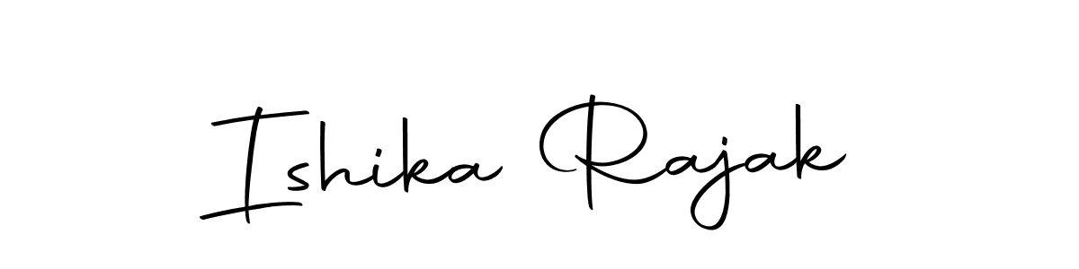 Ishika Rajak stylish signature style. Best Handwritten Sign (Autography-DOLnW) for my name. Handwritten Signature Collection Ideas for my name Ishika Rajak. Ishika Rajak signature style 10 images and pictures png