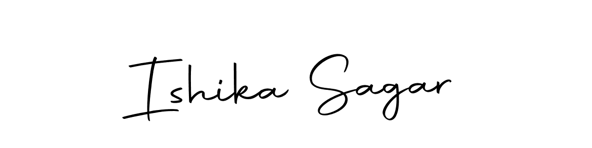 How to make Ishika Sagar signature? Autography-DOLnW is a professional autograph style. Create handwritten signature for Ishika Sagar name. Ishika Sagar signature style 10 images and pictures png