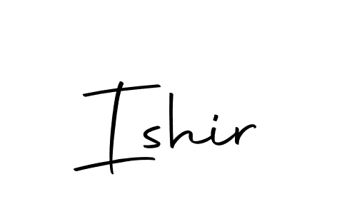 The best way (Autography-DOLnW) to make a short signature is to pick only two or three words in your name. The name Ishir include a total of six letters. For converting this name. Ishir signature style 10 images and pictures png