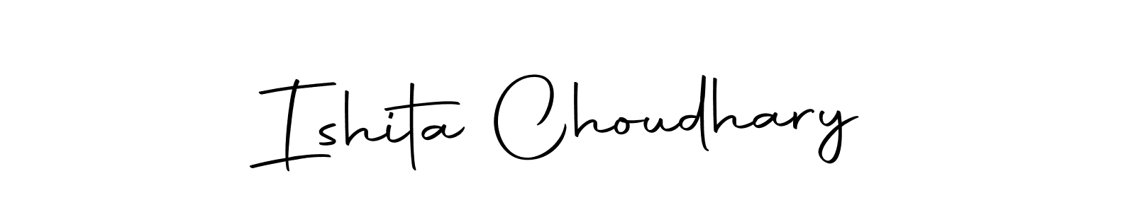 Make a beautiful signature design for name Ishita Choudhary. Use this online signature maker to create a handwritten signature for free. Ishita Choudhary signature style 10 images and pictures png