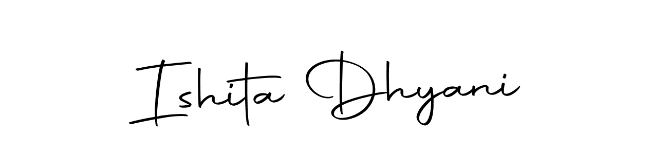 Once you've used our free online signature maker to create your best signature Autography-DOLnW style, it's time to enjoy all of the benefits that Ishita Dhyani name signing documents. Ishita Dhyani signature style 10 images and pictures png