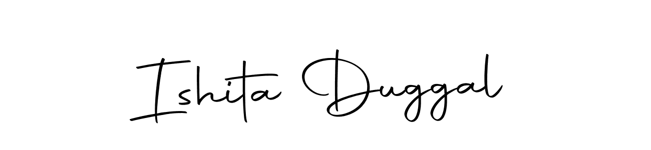 Similarly Autography-DOLnW is the best handwritten signature design. Signature creator online .You can use it as an online autograph creator for name Ishita Duggal. Ishita Duggal signature style 10 images and pictures png