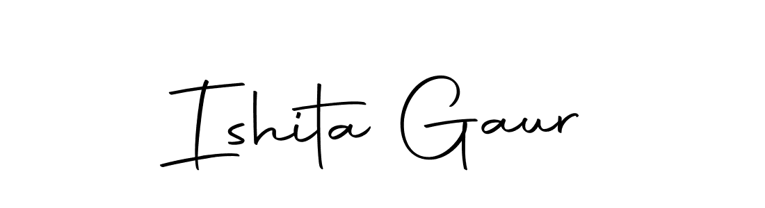 It looks lik you need a new signature style for name Ishita Gaur. Design unique handwritten (Autography-DOLnW) signature with our free signature maker in just a few clicks. Ishita Gaur signature style 10 images and pictures png