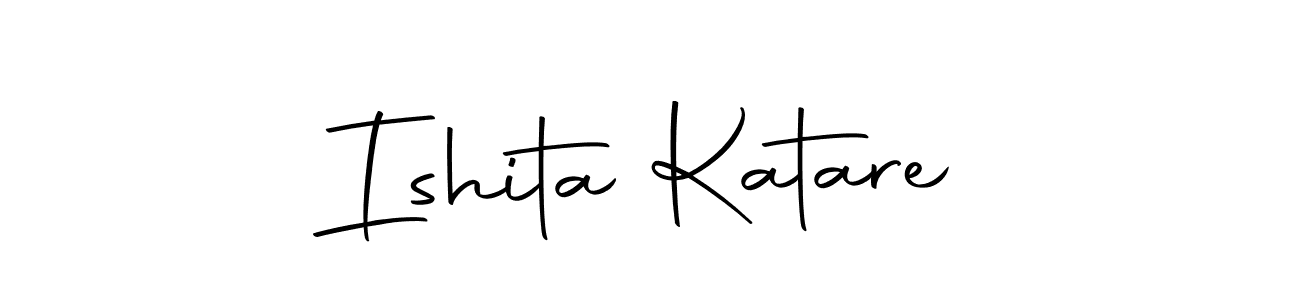 Use a signature maker to create a handwritten signature online. With this signature software, you can design (Autography-DOLnW) your own signature for name Ishita Katare. Ishita Katare signature style 10 images and pictures png