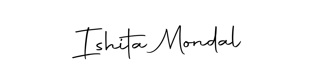 You can use this online signature creator to create a handwritten signature for the name Ishita Mondal. This is the best online autograph maker. Ishita Mondal signature style 10 images and pictures png