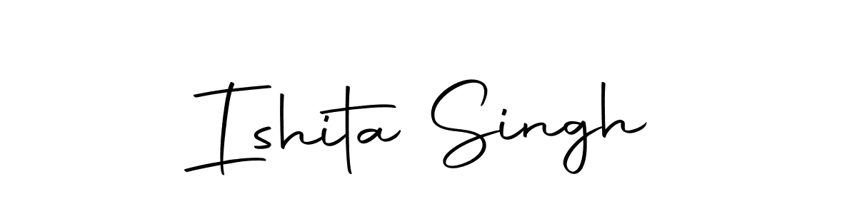 You should practise on your own different ways (Autography-DOLnW) to write your name (Ishita Singh) in signature. don't let someone else do it for you. Ishita Singh signature style 10 images and pictures png