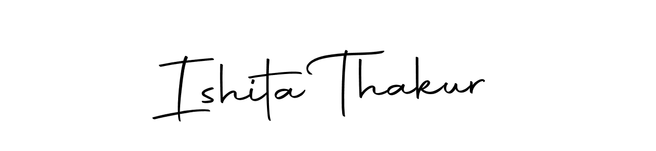 The best way (Autography-DOLnW) to make a short signature is to pick only two or three words in your name. The name Ishita Thakur include a total of six letters. For converting this name. Ishita Thakur signature style 10 images and pictures png