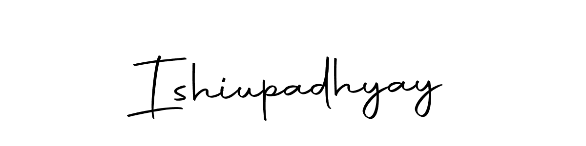You should practise on your own different ways (Autography-DOLnW) to write your name (Ishiupadhyay) in signature. don't let someone else do it for you. Ishiupadhyay signature style 10 images and pictures png