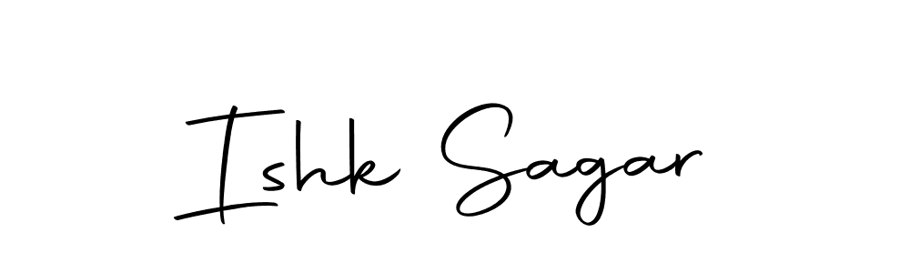 Similarly Autography-DOLnW is the best handwritten signature design. Signature creator online .You can use it as an online autograph creator for name Ishk Sagar. Ishk Sagar signature style 10 images and pictures png