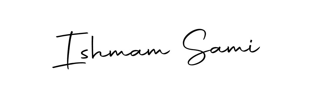 Make a short Ishmam Sami signature style. Manage your documents anywhere anytime using Autography-DOLnW. Create and add eSignatures, submit forms, share and send files easily. Ishmam Sami signature style 10 images and pictures png