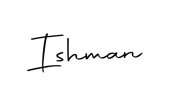 Ishman stylish signature style. Best Handwritten Sign (Autography-DOLnW) for my name. Handwritten Signature Collection Ideas for my name Ishman. Ishman signature style 10 images and pictures png