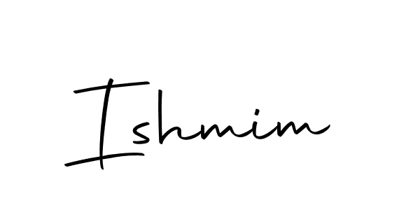 How to make Ishmim name signature. Use Autography-DOLnW style for creating short signs online. This is the latest handwritten sign. Ishmim signature style 10 images and pictures png