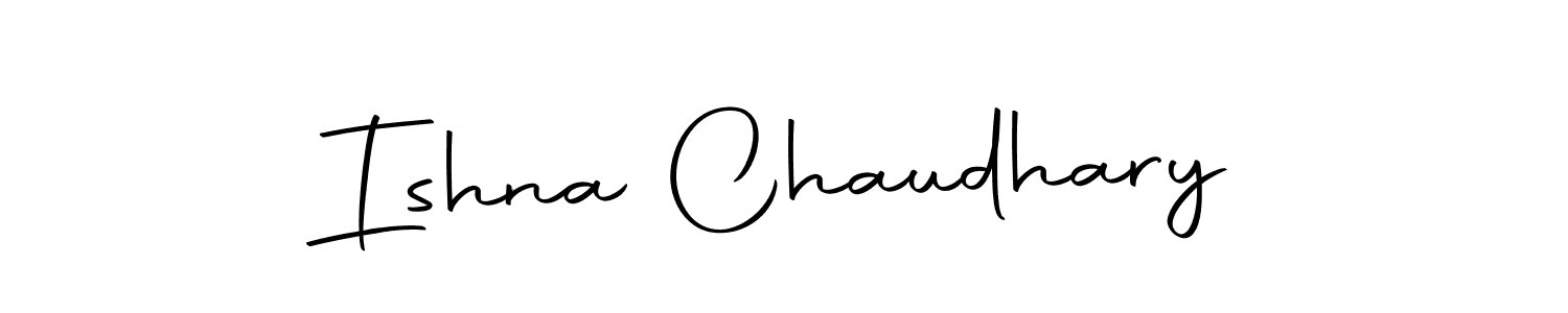 Make a beautiful signature design for name Ishna Chaudhary. Use this online signature maker to create a handwritten signature for free. Ishna Chaudhary signature style 10 images and pictures png