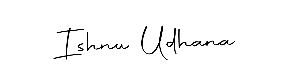 The best way (Autography-DOLnW) to make a short signature is to pick only two or three words in your name. The name Ishnu Udhana include a total of six letters. For converting this name. Ishnu Udhana signature style 10 images and pictures png