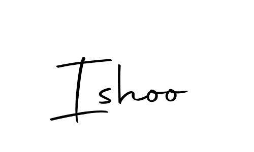 Create a beautiful signature design for name Ishoo. With this signature (Autography-DOLnW) fonts, you can make a handwritten signature for free. Ishoo signature style 10 images and pictures png