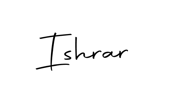 Autography-DOLnW is a professional signature style that is perfect for those who want to add a touch of class to their signature. It is also a great choice for those who want to make their signature more unique. Get Ishrar name to fancy signature for free. Ishrar signature style 10 images and pictures png