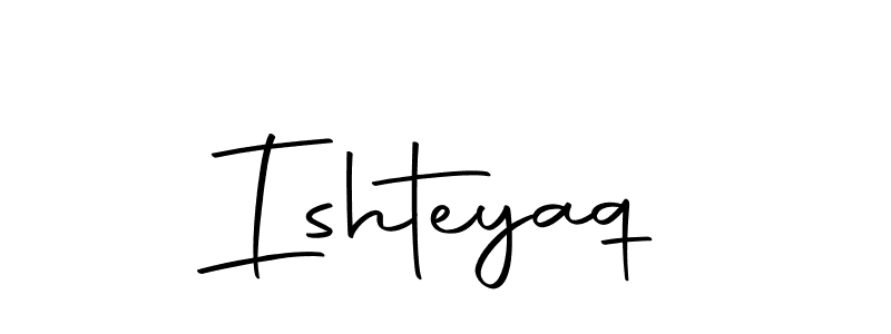 You can use this online signature creator to create a handwritten signature for the name Ishteyaq. This is the best online autograph maker. Ishteyaq signature style 10 images and pictures png