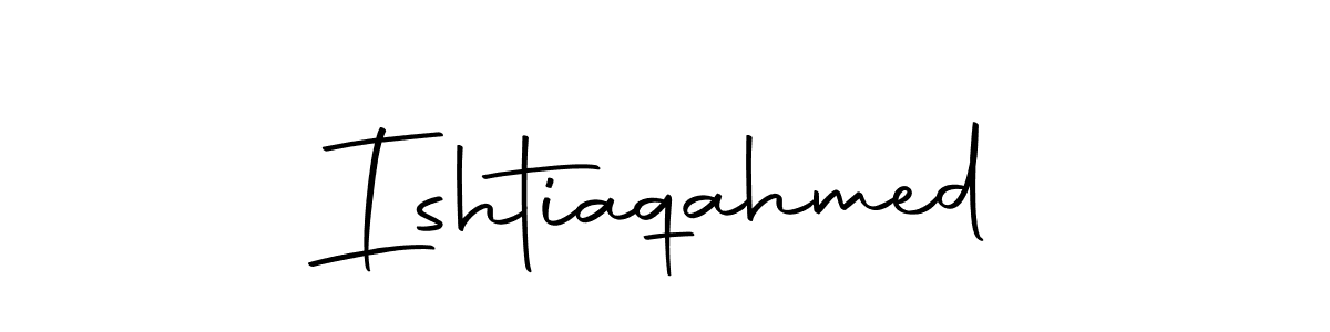 Also we have Ishtiaqahmed name is the best signature style. Create professional handwritten signature collection using Autography-DOLnW autograph style. Ishtiaqahmed signature style 10 images and pictures png