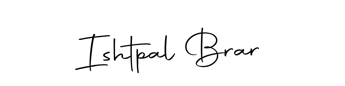 Here are the top 10 professional signature styles for the name Ishtpal Brar. These are the best autograph styles you can use for your name. Ishtpal Brar signature style 10 images and pictures png