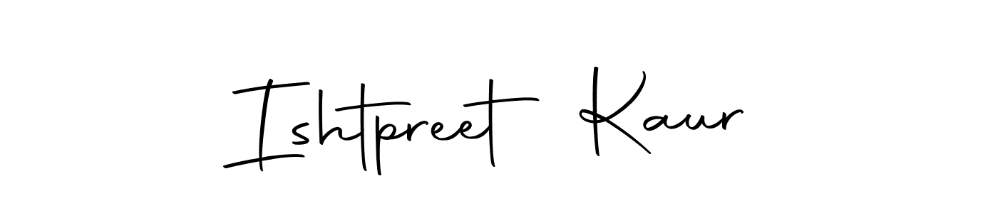 Autography-DOLnW is a professional signature style that is perfect for those who want to add a touch of class to their signature. It is also a great choice for those who want to make their signature more unique. Get Ishtpreet Kaur name to fancy signature for free. Ishtpreet Kaur signature style 10 images and pictures png