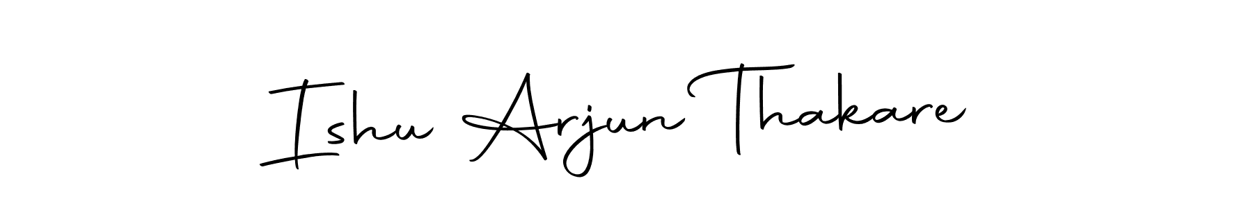 Similarly Autography-DOLnW is the best handwritten signature design. Signature creator online .You can use it as an online autograph creator for name Ishu Arjun Thakare. Ishu Arjun Thakare signature style 10 images and pictures png