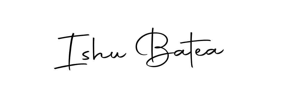 How to make Ishu Batea name signature. Use Autography-DOLnW style for creating short signs online. This is the latest handwritten sign. Ishu Batea signature style 10 images and pictures png