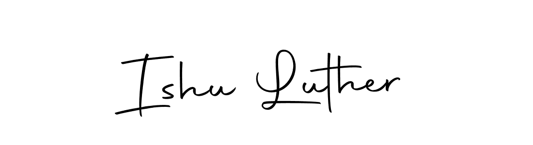 The best way (Autography-DOLnW) to make a short signature is to pick only two or three words in your name. The name Ishu Luther include a total of six letters. For converting this name. Ishu Luther signature style 10 images and pictures png