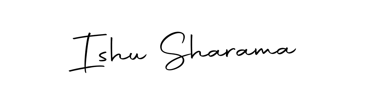 You should practise on your own different ways (Autography-DOLnW) to write your name (Ishu Sharama) in signature. don't let someone else do it for you. Ishu Sharama signature style 10 images and pictures png