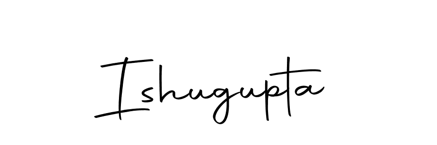 Ishugupta stylish signature style. Best Handwritten Sign (Autography-DOLnW) for my name. Handwritten Signature Collection Ideas for my name Ishugupta. Ishugupta signature style 10 images and pictures png