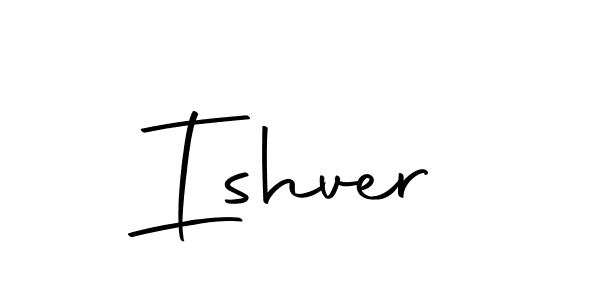 if you are searching for the best signature style for your name Ishver. so please give up your signature search. here we have designed multiple signature styles  using Autography-DOLnW. Ishver signature style 10 images and pictures png