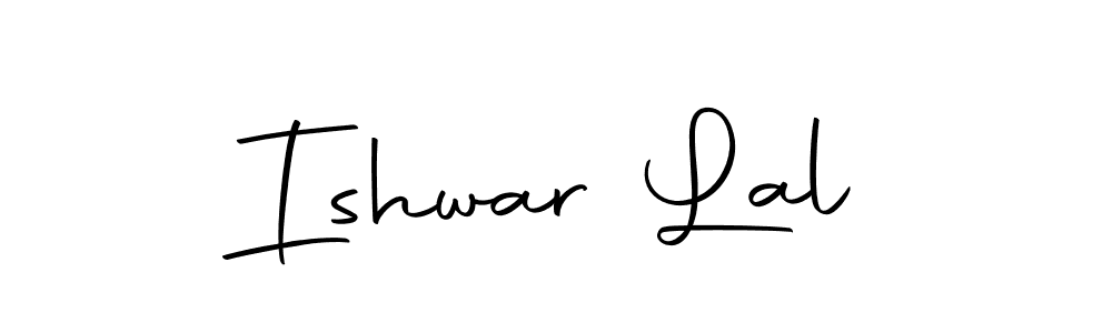 How to make Ishwar Lal name signature. Use Autography-DOLnW style for creating short signs online. This is the latest handwritten sign. Ishwar Lal signature style 10 images and pictures png