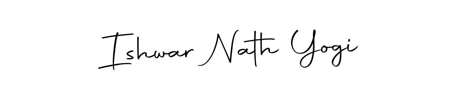 The best way (Autography-DOLnW) to make a short signature is to pick only two or three words in your name. The name Ishwar Nath Yogi include a total of six letters. For converting this name. Ishwar Nath Yogi signature style 10 images and pictures png