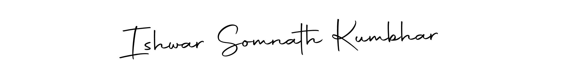 How to make Ishwar Somnath Kumbhar signature? Autography-DOLnW is a professional autograph style. Create handwritten signature for Ishwar Somnath Kumbhar name. Ishwar Somnath Kumbhar signature style 10 images and pictures png