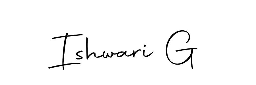 How to make Ishwari G signature? Autography-DOLnW is a professional autograph style. Create handwritten signature for Ishwari G name. Ishwari G signature style 10 images and pictures png