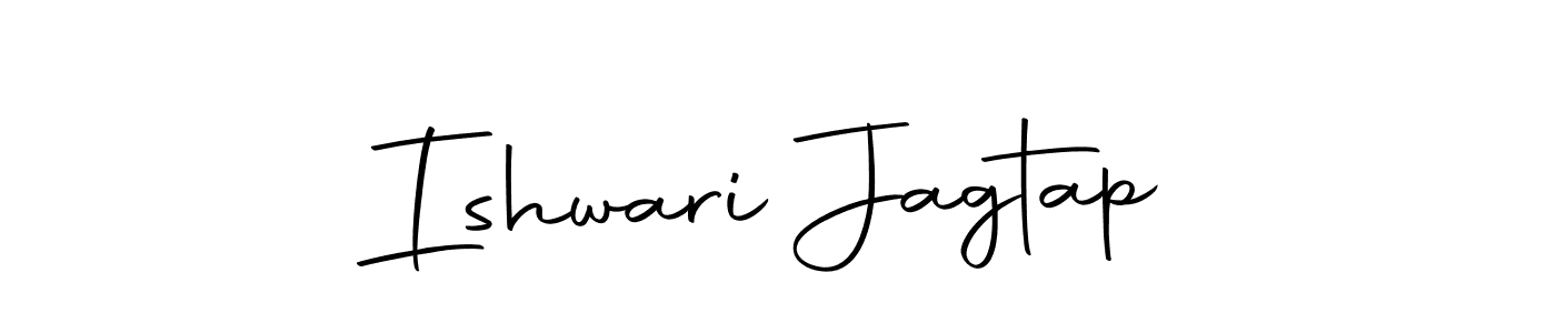 Design your own signature with our free online signature maker. With this signature software, you can create a handwritten (Autography-DOLnW) signature for name Ishwari Jagtap. Ishwari Jagtap signature style 10 images and pictures png