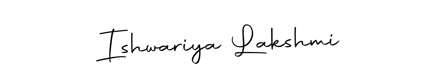 How to make Ishwariya Lakshmi signature? Autography-DOLnW is a professional autograph style. Create handwritten signature for Ishwariya Lakshmi name. Ishwariya Lakshmi signature style 10 images and pictures png