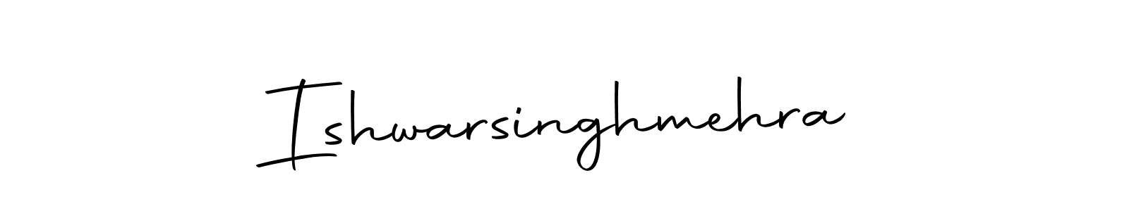 Make a short Ishwarsinghmehra signature style. Manage your documents anywhere anytime using Autography-DOLnW. Create and add eSignatures, submit forms, share and send files easily. Ishwarsinghmehra signature style 10 images and pictures png