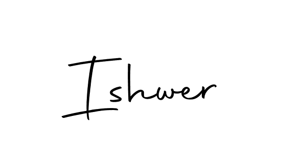 The best way (Autography-DOLnW) to make a short signature is to pick only two or three words in your name. The name Ishwer include a total of six letters. For converting this name. Ishwer signature style 10 images and pictures png