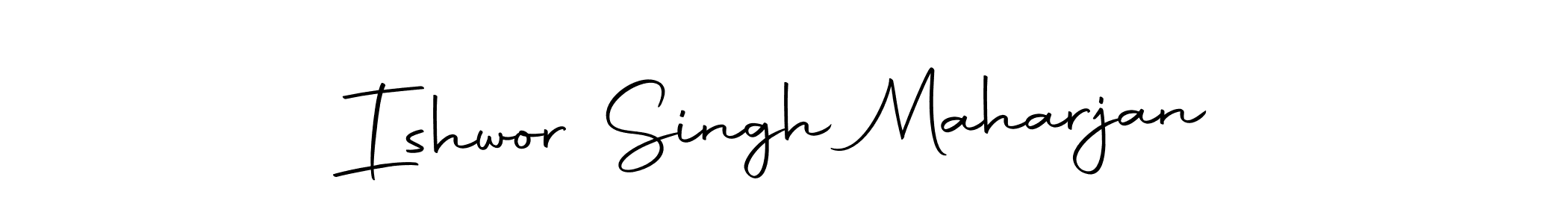 Also we have Ishwor Singh Maharjan name is the best signature style. Create professional handwritten signature collection using Autography-DOLnW autograph style. Ishwor Singh Maharjan signature style 10 images and pictures png