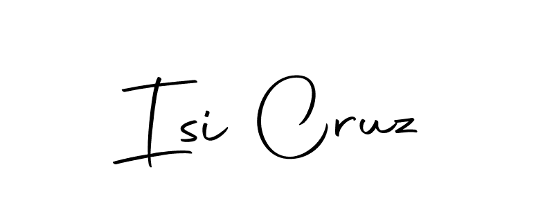 Also we have Isi Cruz name is the best signature style. Create professional handwritten signature collection using Autography-DOLnW autograph style. Isi Cruz signature style 10 images and pictures png