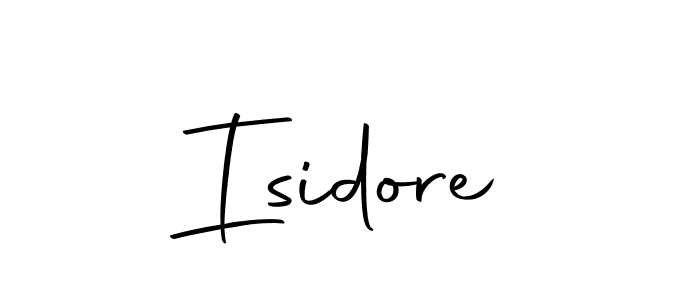 You should practise on your own different ways (Autography-DOLnW) to write your name (Isidore) in signature. don't let someone else do it for you. Isidore signature style 10 images and pictures png