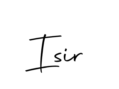 Also we have Isir name is the best signature style. Create professional handwritten signature collection using Autography-DOLnW autograph style. Isir signature style 10 images and pictures png
