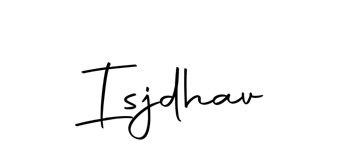 How to make Isjdhav signature? Autography-DOLnW is a professional autograph style. Create handwritten signature for Isjdhav name. Isjdhav signature style 10 images and pictures png