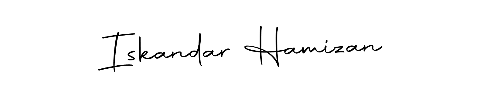 Make a beautiful signature design for name Iskandar Hamizan. Use this online signature maker to create a handwritten signature for free. Iskandar Hamizan signature style 10 images and pictures png