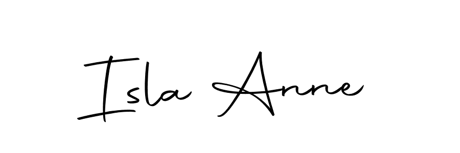 Create a beautiful signature design for name Isla Anne. With this signature (Autography-DOLnW) fonts, you can make a handwritten signature for free. Isla Anne signature style 10 images and pictures png