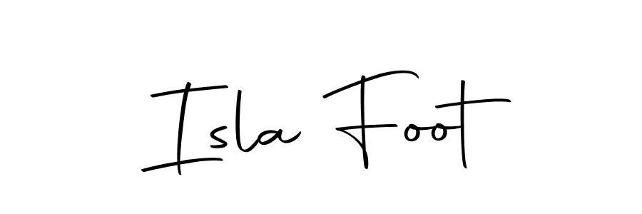 How to make Isla Foot signature? Autography-DOLnW is a professional autograph style. Create handwritten signature for Isla Foot name. Isla Foot signature style 10 images and pictures png