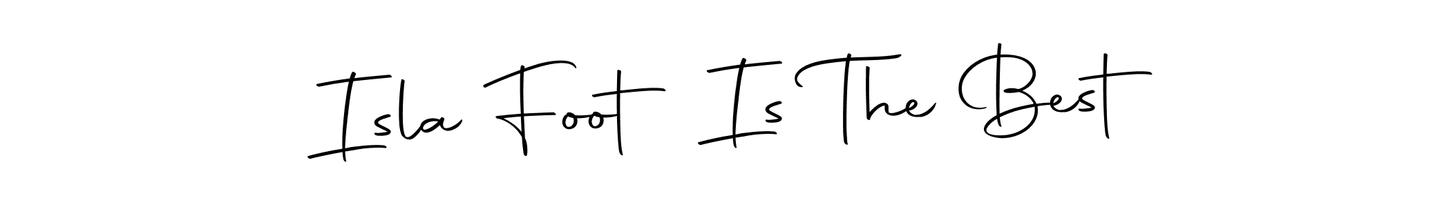 It looks lik you need a new signature style for name Isla Foot Is The Best. Design unique handwritten (Autography-DOLnW) signature with our free signature maker in just a few clicks. Isla Foot Is The Best signature style 10 images and pictures png